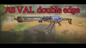 Mythic AS VAL Double Edge Montage | Cod Mobile
