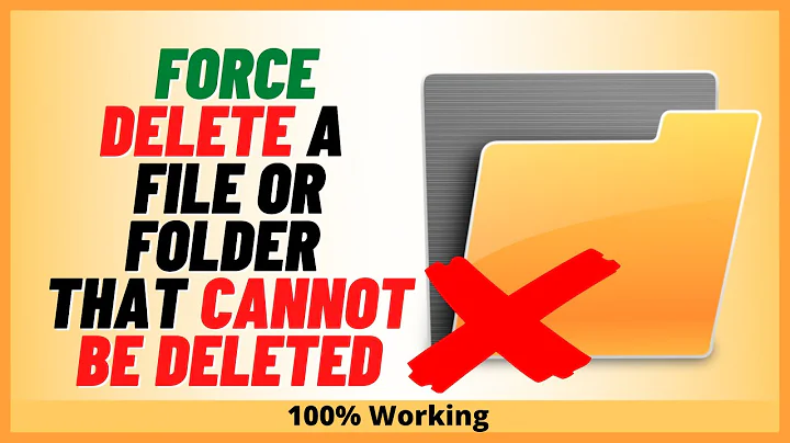 Can't Delete A File or Folder in Windows 11? Force Delete It