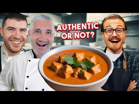 Butter chicken, from the video