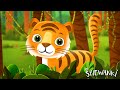 Tygrys bengalski  piewankitv  piosenki dla dzieci