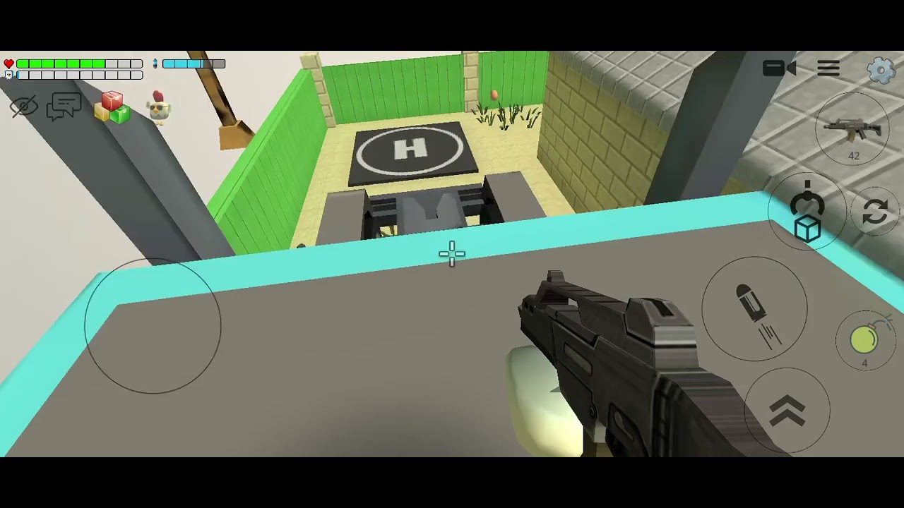 Я поймал всех заключён _chicken gun