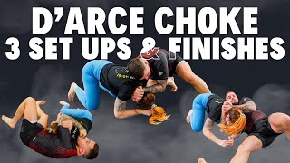D'arce Choke | Sit Through D'arce | Cradle D'arce