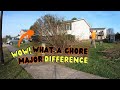 Massive Shrub Removal and Spring Cleanup Part 1