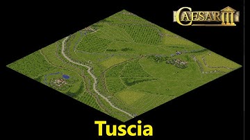 Caesar 3 Augustus - custom map Tuscia by xHyuukin
