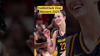 CaitlinClark Viral Moment 2025 #basketball #womensbasketball