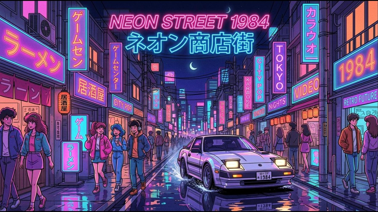 HARBOR LIGHTS – 80s Japanese City Pop | 懐かしい日本シティポップ