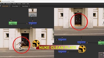 Nuke Clean Plate Character Remove ||How to Using GridWarp Node||Clean Plate Tutorial Part-002[HINDI]
