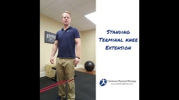 Standing Terminal Knee Extension (TKE)