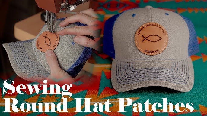 Making a Leather Patch for a Trucker Hat : 10 Steps (with Pictures) -  Instructables