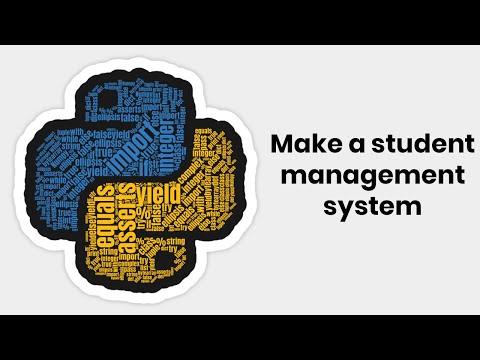 MAKE A STUDENT MANAGEMENT SYSTEM [PYTHON] [TUTORIAL BY A HIGH SCHOOLER]