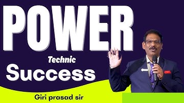 Power technic for Success - giri Prasad sir | IMPACT | 2025