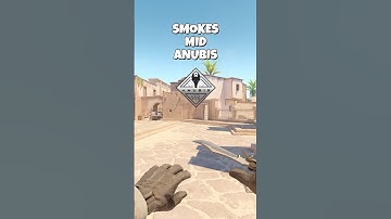 Easiest smoke in ANUBIS to MID AND B CONNECTOR! #cs2 #csgo #counterstrike #counterstrike2