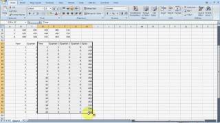 Multiple Regression Seasonality