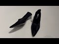 THE ROW Sock leather-trimmed mesh pumps Unboxing