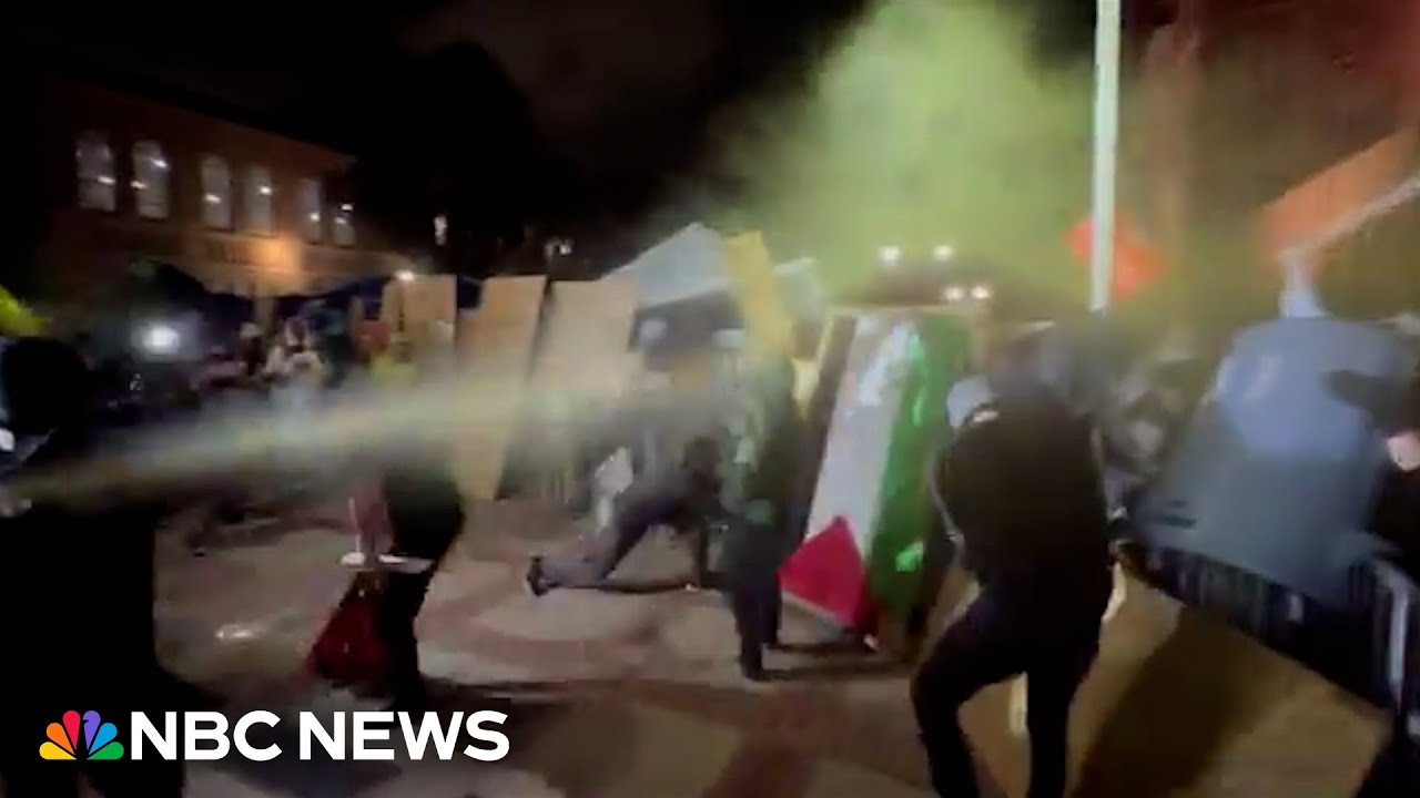 Video captures chaos at UCLA as supporters for Palestinians and Israel clash Video captures chaos at UCLA as supporters for Palestinians and Israel clash