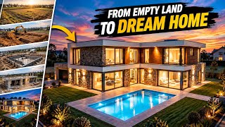 I Built a Luxury Dream Villa From Scratch… 🤯 | Construction Timelapse