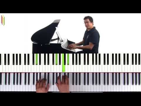 Piano leren spelen - Ellie Goulding - Love Me Like You Do - intro en vers