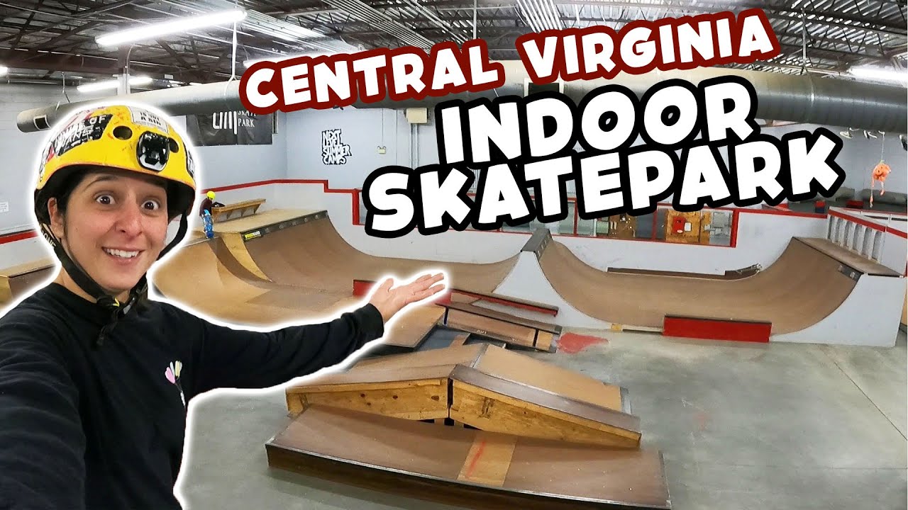 AWESOME Indoor Skatepark in Virginia Liberty Mountain Skatepark YouTube