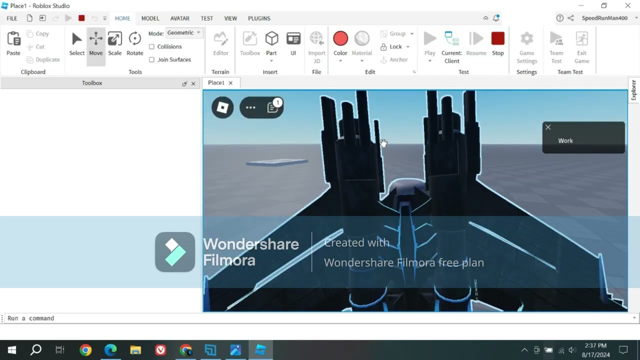 How To Do Roblox Studio YouTube 