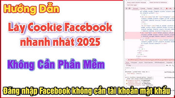 Hướng dẫn lấy cookie Facebook |Mới nhất 2025