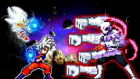 Son Goku DBS V7 OP (all form) & Sonic Chaos V4 JVL OP (all form) VS Jiren V2 OP (Zeed) in Mugen