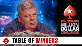 Throwback: Million Dollar Challenge S1 ♠️ E5 ♠️ $1.000.000 BATTLE of WINNERS ♠️ PokerStars