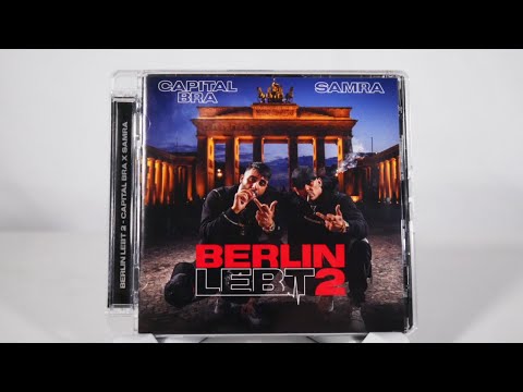 Capital Bra & Samra - Berlin Lebt 2 CD Unboxing