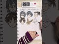 45分で何ができる？『い』から始まる名前のキャラ何人描けるか検証してみた #Shorts
