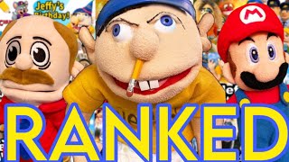 Ranking EVERY Jeffys birthday WORST to BEST | SML Jeffy ranking