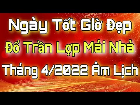 Video: Lịch sức khỏe âm lịch cho tháng 4 năm 2020