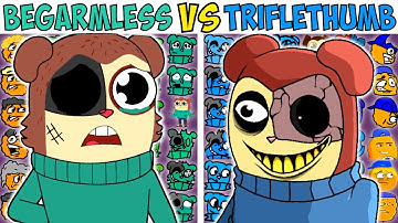 BEGARMLESS VS TRIFLETHUMB | FNF Character Test | Gameplay VS Playground
