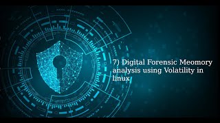 7) Digital Forensic volatility ram analysis | See process and hidden process using volatility