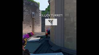 IMMORTAL PLAYERS PLAY LIKE KILLJOY TURRET?!?!? 🙀 #valorant #valorantclips #immortal