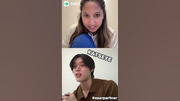 #azar #azarpartner  Try Azar using the link : https://azarlive.onelink.me/fHTc/sesg85x7_