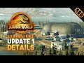 5 NEW MAPS! HUGE Free Update! | Jurassic World Evolution 2 Update 1 Information