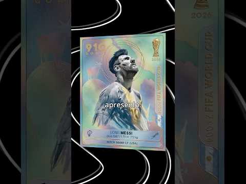 CREARE mis FIGURITAS para el ALBUM DEL MUNDIAL hoy MESSI
