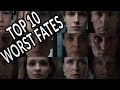 DARK'S Top 10 WORST Character Fates Ranked!