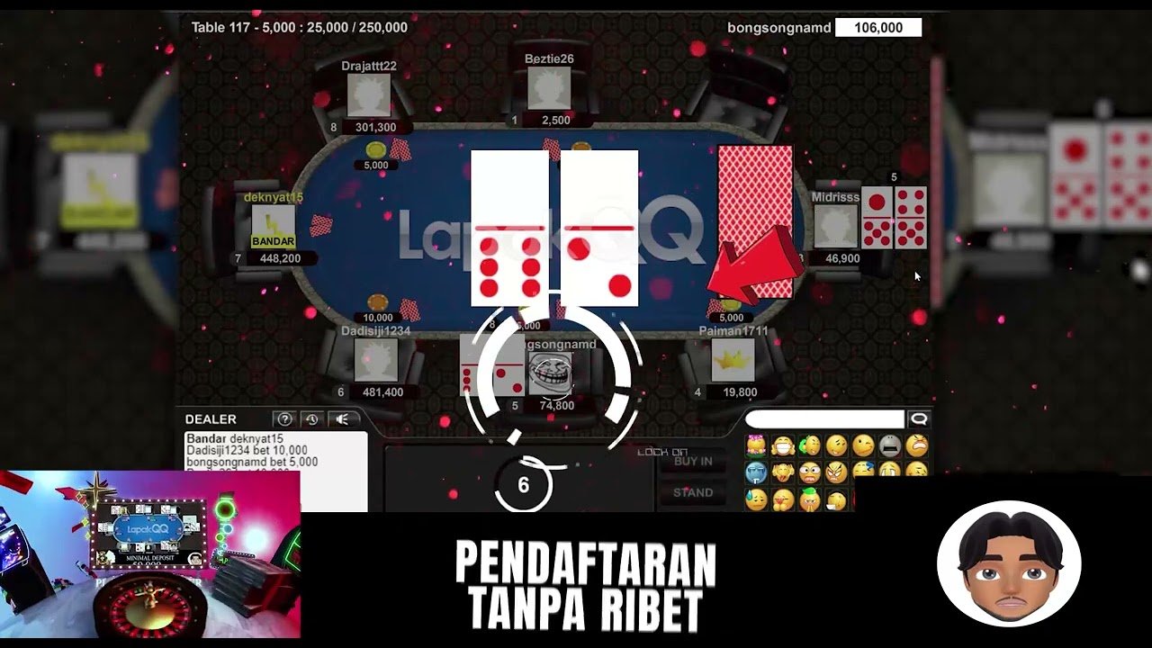MENANG BESAR MAIN BANDARQ DI MEJA LAPAKQQ!!!