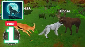Wolf Simulator Games 3D - Gameplay Walkthrough Part 1 (iOS, Android)