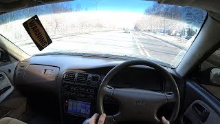 1993 Toyota MARK II POV TEST Drive