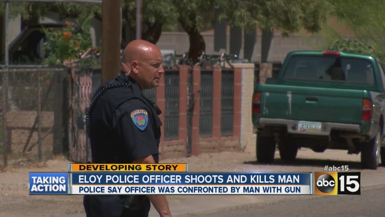 Eloy man shot, killed in officerinvolved shooting YouTube
