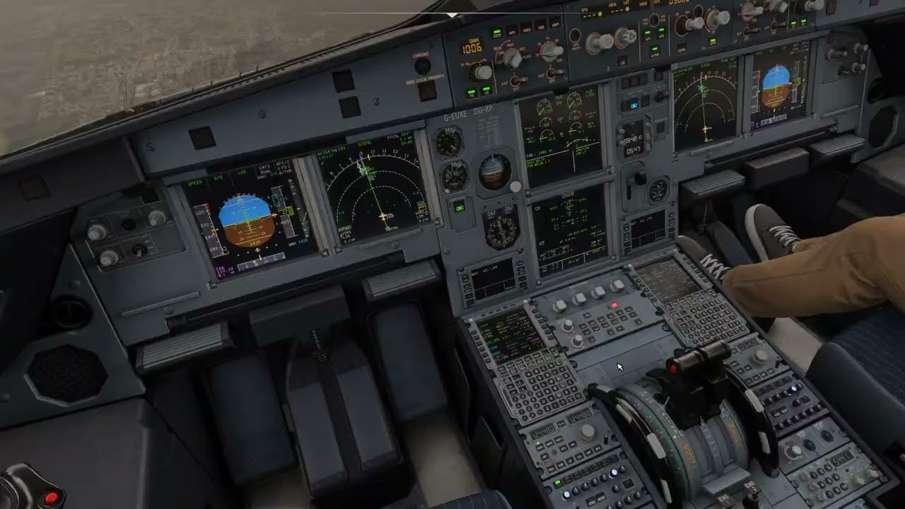 MSFS | FENIX A321(IAE WF) | London(EGLL) RW09L