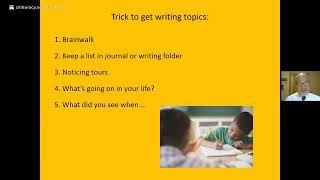 Helping Students to Identify Writing Topics