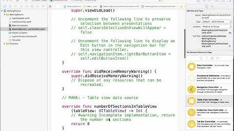 [iOS Swift입문] Session4 6 MeetingRooms Dynamic 1