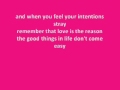 Platinum love shy lyrics