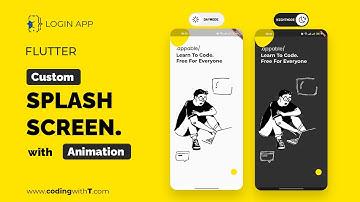 Flutter Splash Screen tutorial with animation | Splash Screen 2025