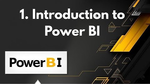 Introduction to Power BI - Business Intelligence Revolution#powerbi 