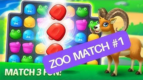 Zoo Match Gameplay Level 1-10 Isabel Official #1