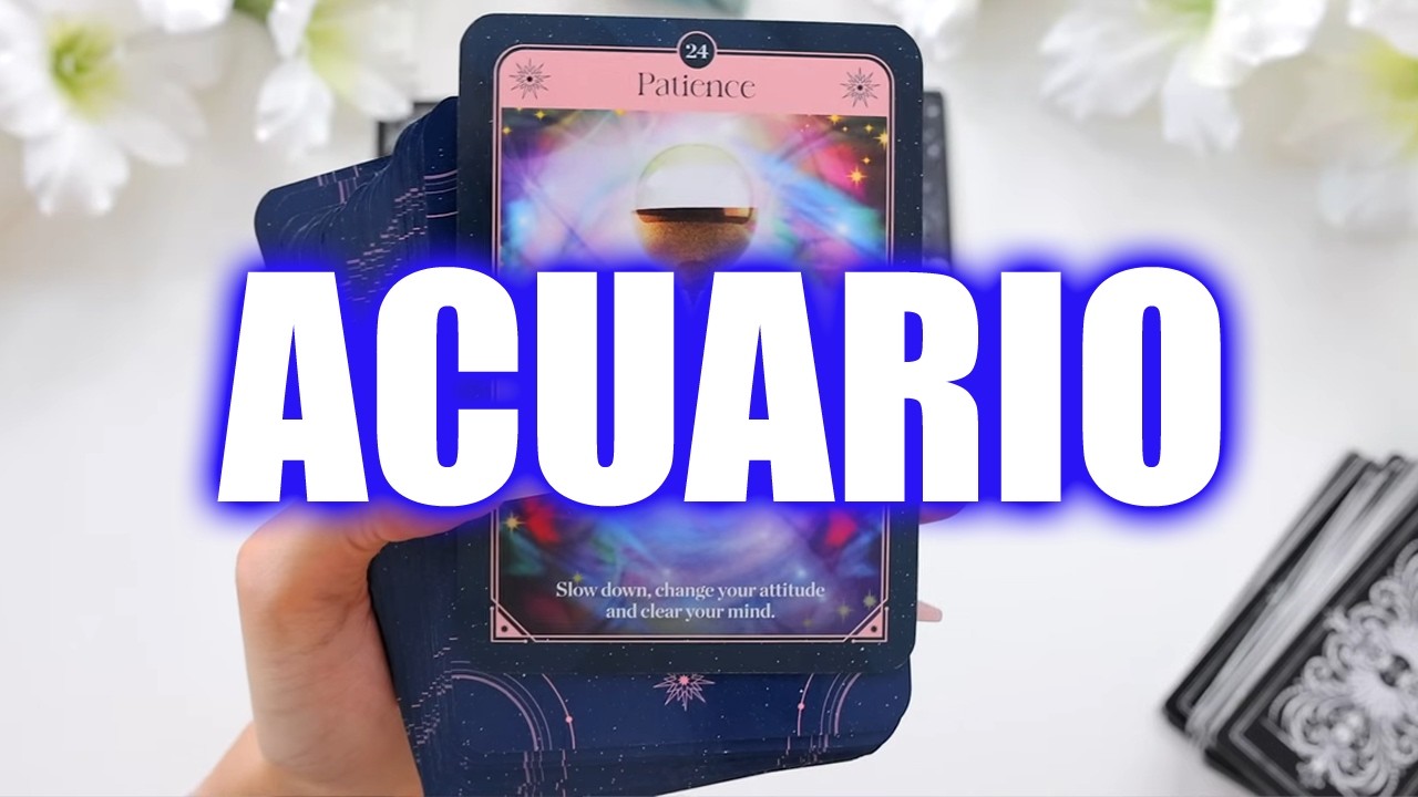 ACUARIO DOMINGO 8 DE MARZO! TREMENDO BOMBAZO🤩VAS A SABER ALGO MUY FUERTE💣👀