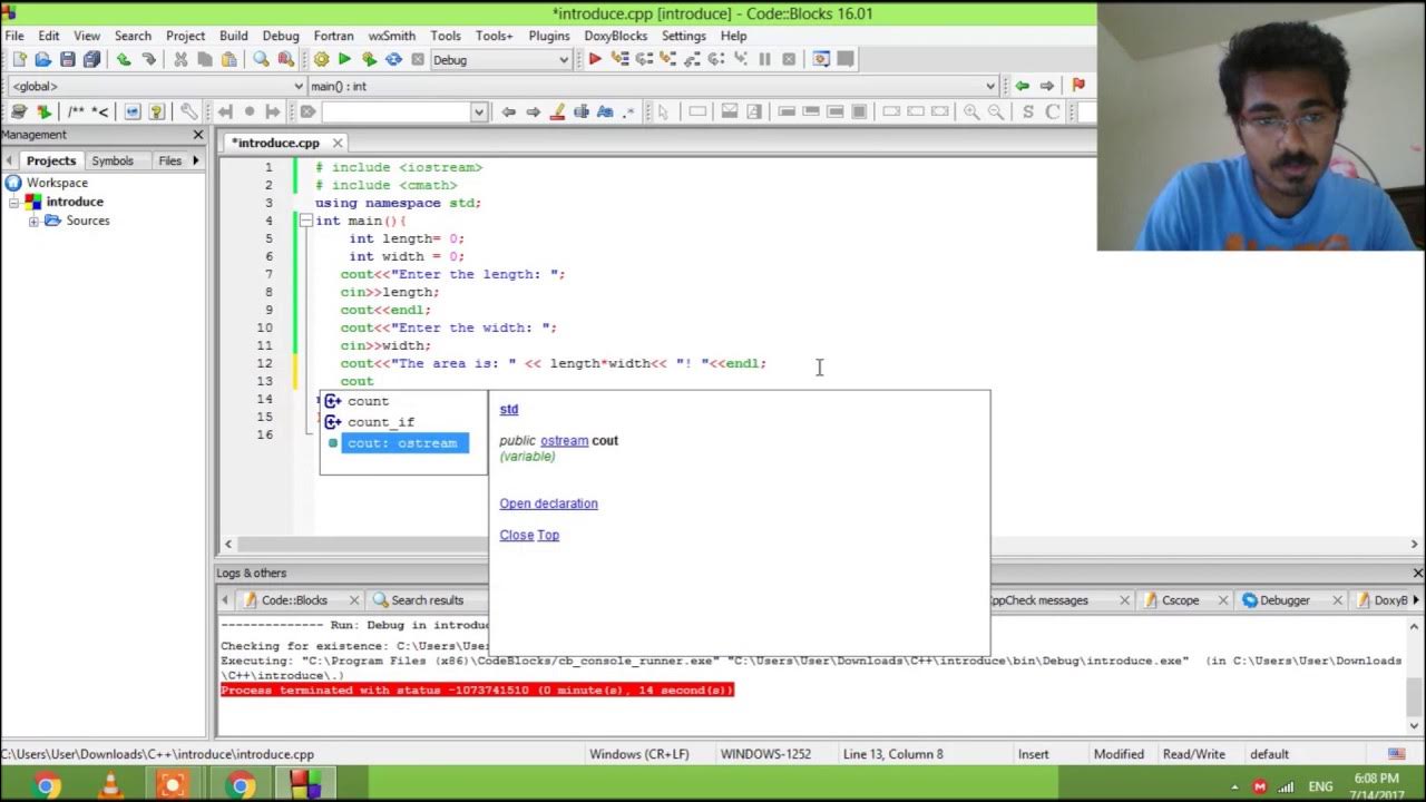 let's make C++ do some math - YouTube